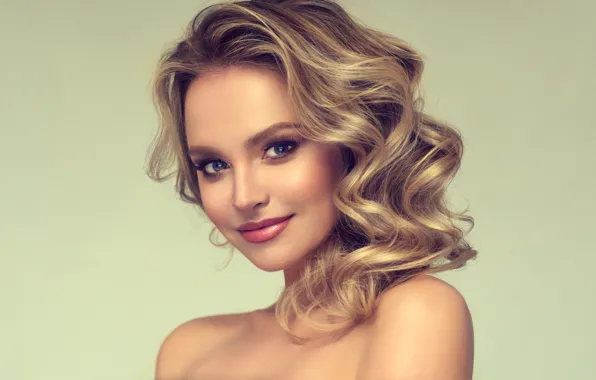 Look, girl, pose, background, portrait, blonde, model, edwardderule