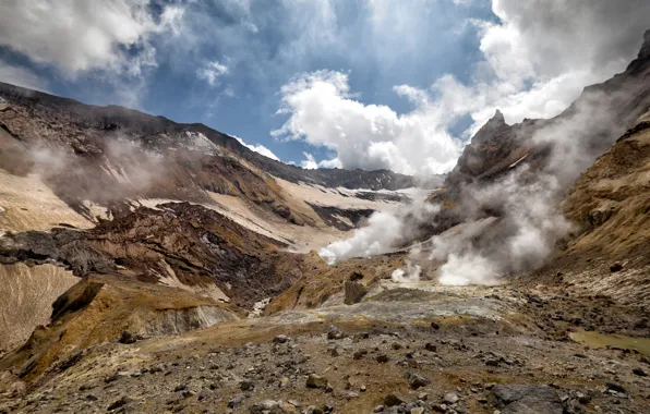 Picture mountains, Russia, Kamchatka