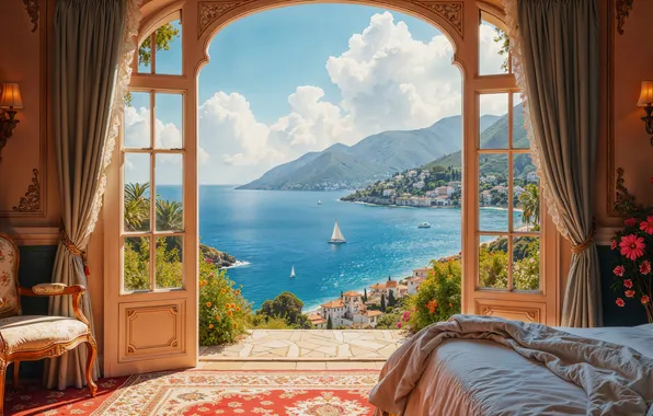 Sea, beach, summer, stay, summer, sunshine, beach, sea