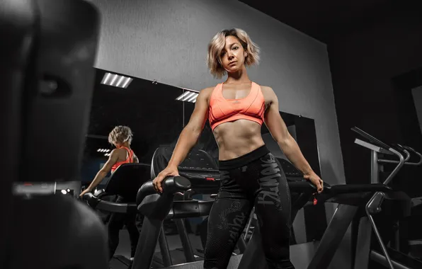 Figure, fitness, press, pose, simulators, fitness, abs, athletic