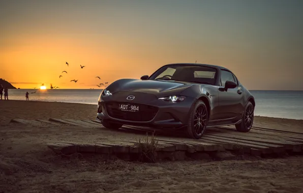 Picture sunset, Mazda, 2018, MX-5, RF Limited Edition