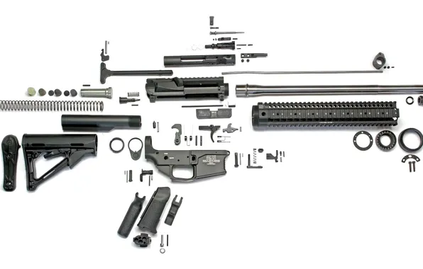 Details, rifle, assault, assault rifle, AR-15