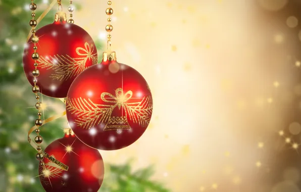 Balls, decoration, holiday, New Year, Christmas, Christmas, New Year