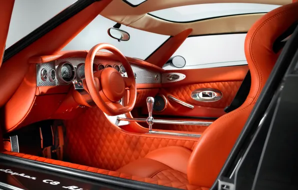 Picture car, interior, SUV, car, salon, Spyker, interior, Spyker D8 Peking to Paris