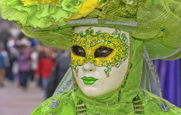 Picture mask, Venice, outfit, carnival