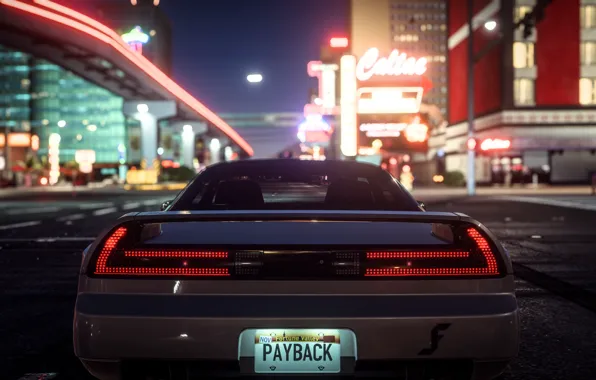 The city, street, car, Need For Speed Payback