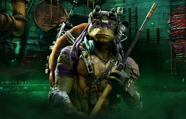 Cinema, TMNT, Donatello, movie, Teenage Mutant Ninja Turtles, ninja, hero, film