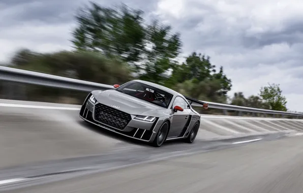 Audi, road, speed, TT, Audi TT clubsport turbo concept