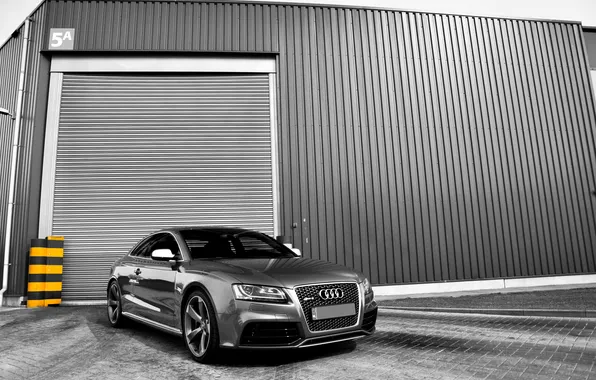 Picture Audi, garage, hangar, RS5