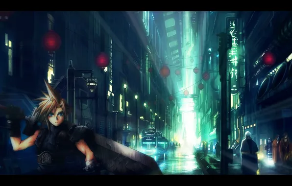 Fantasy, Strife, Tifa, Sexy, Seven, Final fantasy 7, Square, Game