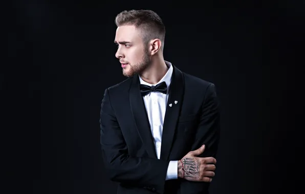 Background, tattoo, costume, shirt, guy, Egor Krid