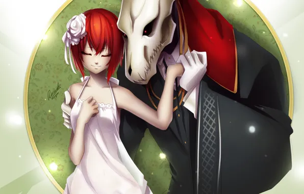 HD wallpaper: Mahoutsukai no Yome, anime girls, Hatori Chise, Elias  Ainsworth