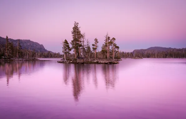 Water, Mountains, Rocks, Lake, Trees, Forest, Stones