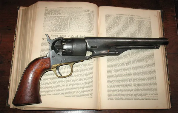 Trunk, book, Colt, 1862