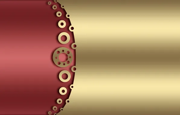 Picture circles, background, gold, texture