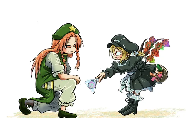 Girls, Touhou, Touhou, Touhou