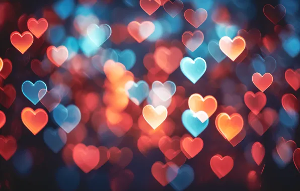 Love, holiday, heart, feelings, heart, hearts, heart, bokeh