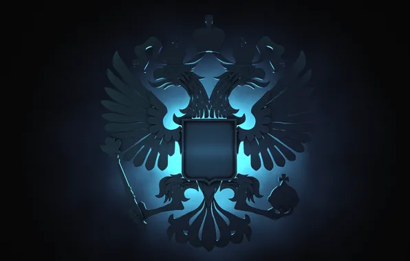 Picture eagle, Russia, coat of arms
