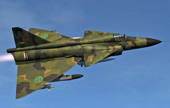 Picture Fighter, The fast and the furious, You CAN, Swedish air force, Can 37 Viggen