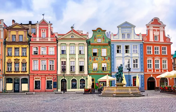 Design, home, area, Poland, fountain, Poznan