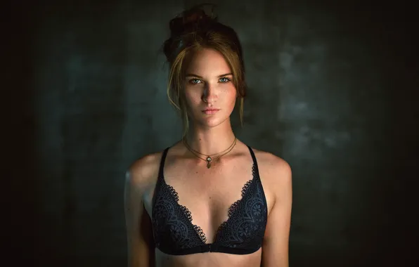 Chest, girl, freckles, the beauty, Amanda, The Photo Fiend