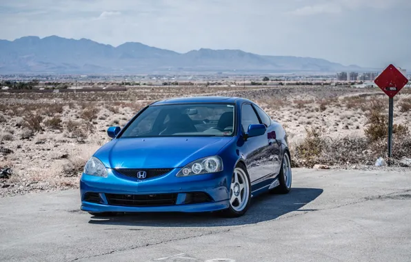 Honda, japan, Honda, blue, jdm, tuning, front, face