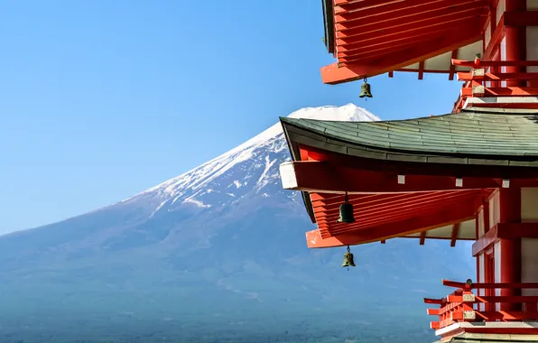 Japan, Mountain, Pagoda, Fuji, Park, Landscape, Aromarama