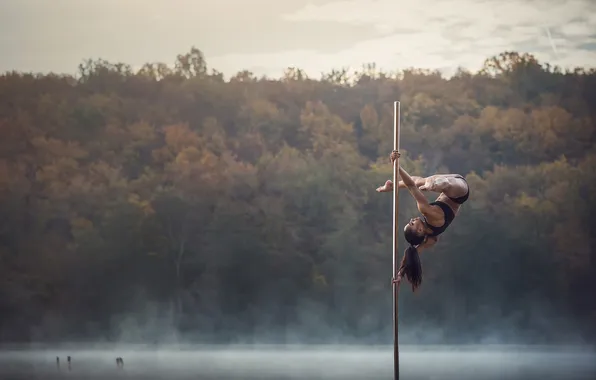 Dance, pole, acrobatics, Chris Silya