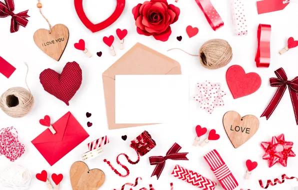 Picture love, romance, hearts, red, love, romantic, hearts, Valentine's Day