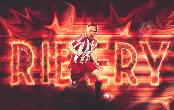 Wallpaper, sport, football, player, FC Bayern Munchen, Frank Ribery