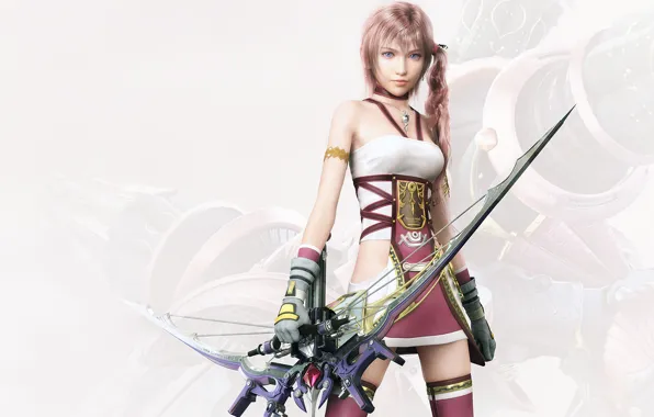 Picture bow, Xbox 360, Final Fantasy XIII-2, PlayStation 3, Serah Farron