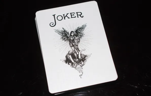 Picture Joker, map, poker