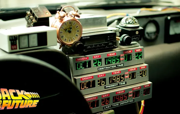 Watch, Back to the future, Time machine, Time machine, Timer