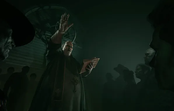 Night, cross, fear, evil, survival horror, Outlast, terror, Outlast II