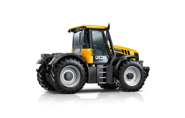 Tractor, white background, JCB, Fastrac, 3230 Xtra