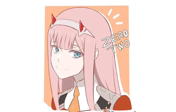 Girl, portrait, 002, Darling In The Frankxx, Cute in France, Zero Two