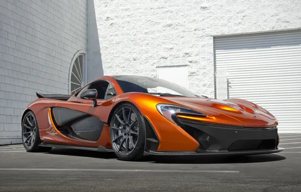 Picture McLaren, Orange, Carbon