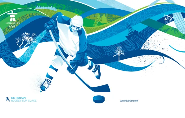 Picture hockey, Vancouver, Olympics 2010