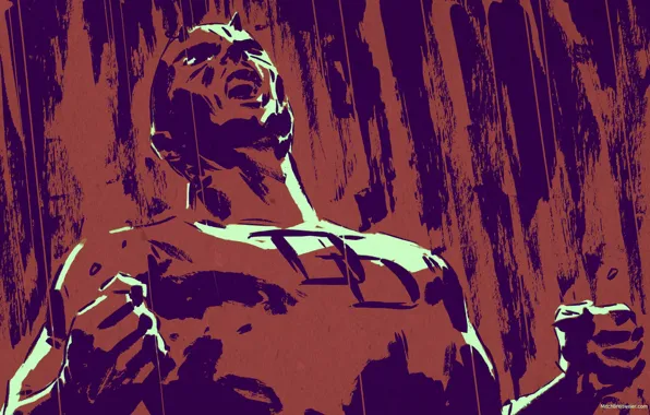 Red, costume, Daredevil, Daredevil