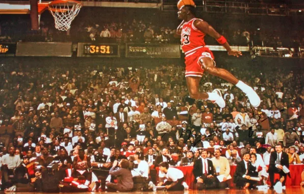 Wallpaper jump, sport, Michael Jordan, basketball, Michael Jordan ...