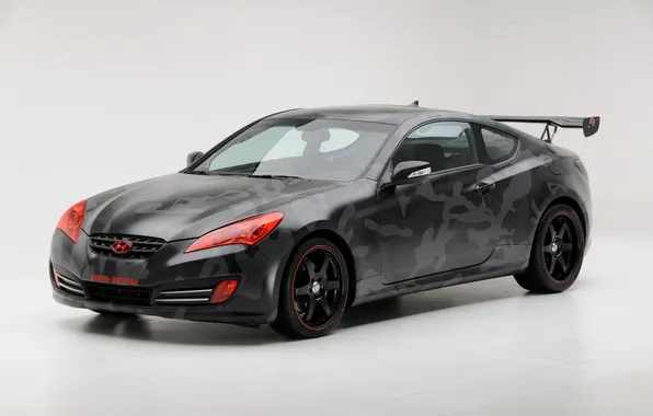 2008, sports car, Hyundai, Coupe, Coupe, Genesis, Hyundai Genesis, by Street Concepts