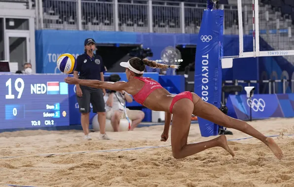 Beach volleyball, Tokyo 2020, Svetlana Kholomina
