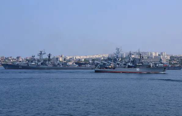 Navy, warships, The Black Sea Fleet, "Sharp-witted", "Moscow", Turbinist