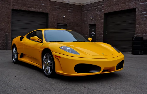 Picture F430, Ferrari, yellow