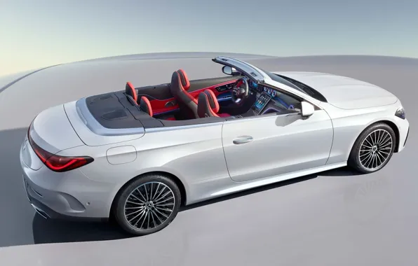 Mercedes-Benz, convertible, side view, the view from the top, Cabriolet, 2023, CLE, Mercedes-Benz CLE Cabriolet