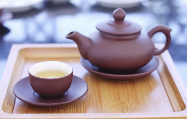 Macro, tea, Cup