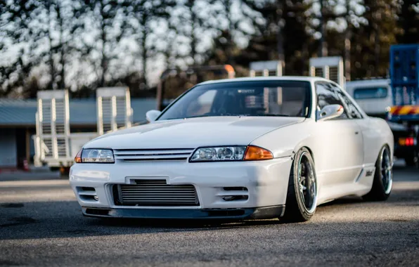 Download wallpaper GTR, Nissan, R32, Coupe, Skyline, GTR R32, section ...