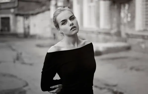 Look, portrait, bokeh