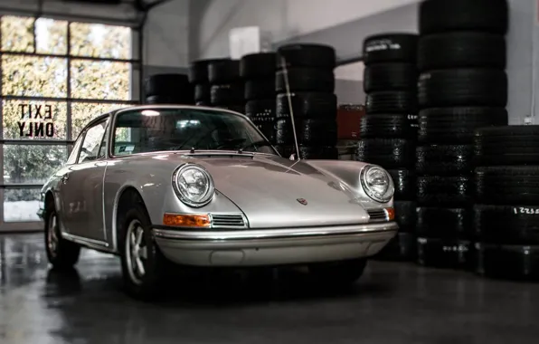 Porsche, 1967, Silvery