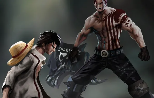 Sake, blood, One Piece, pirate, fight, tatoo, fang, powerful